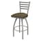 Holland Bar Stool Co 36" Swivel Bar Stool, Nickel Finish, Graph Cork Seat 41036AN017 - alternate 1